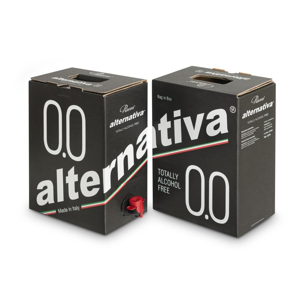 RØDVIN TØRR TIL MAT 0% ALK. 5L BIB