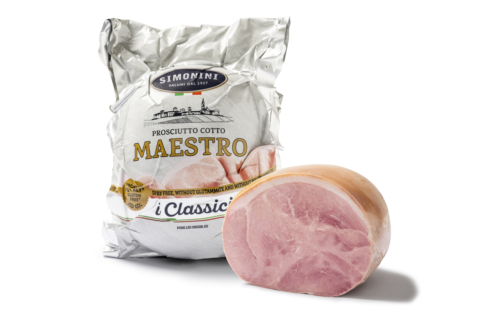 PROSCIUTTO COTTO MAESTRO CA. 6,8 KG SIMONINI