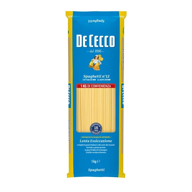 SPAGHETTI TØRR, 1 KG PAKKE DE CECCO IFB