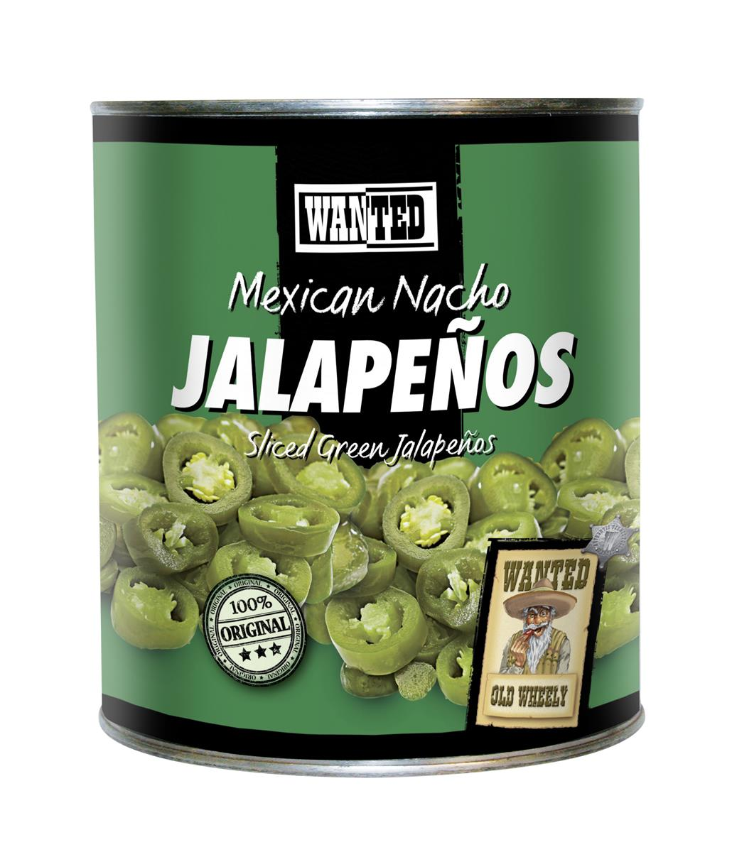 WANTED JALAPENOS GRØNN 2,8 KG
