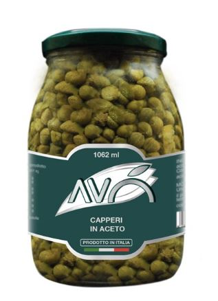 KAPERS I SALT 1,06L GLASS ANTICA