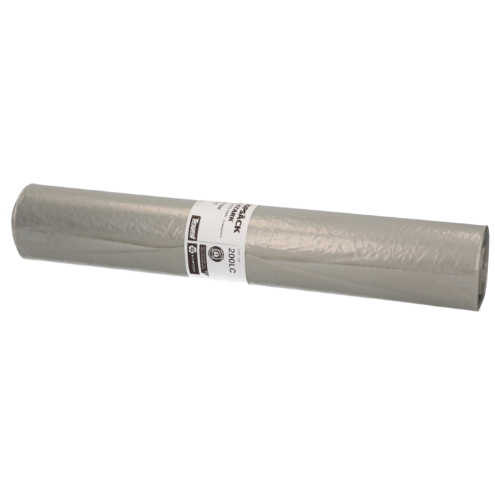 TRANSPARENT AVFALLSSEKK 200L