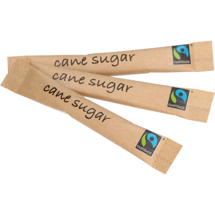 RØRSUKKER BRUN FAIRTRADE 3G