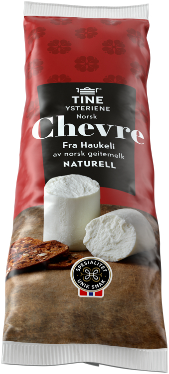 NORSK CHEVRE NATURELL HAUKELI 190G TINE
