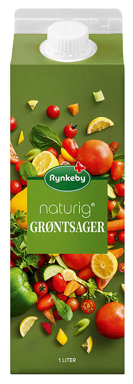 GRØNNSAKSJUICE 1 LT NATURIG