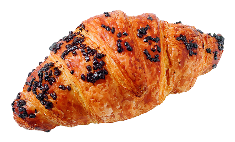 CROISSANT W/NOUGAT AND CHOCOLATE  48X95G