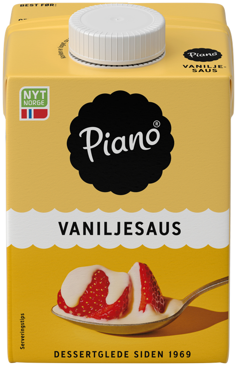 PIANO VANILLA SAUCE    0.5L