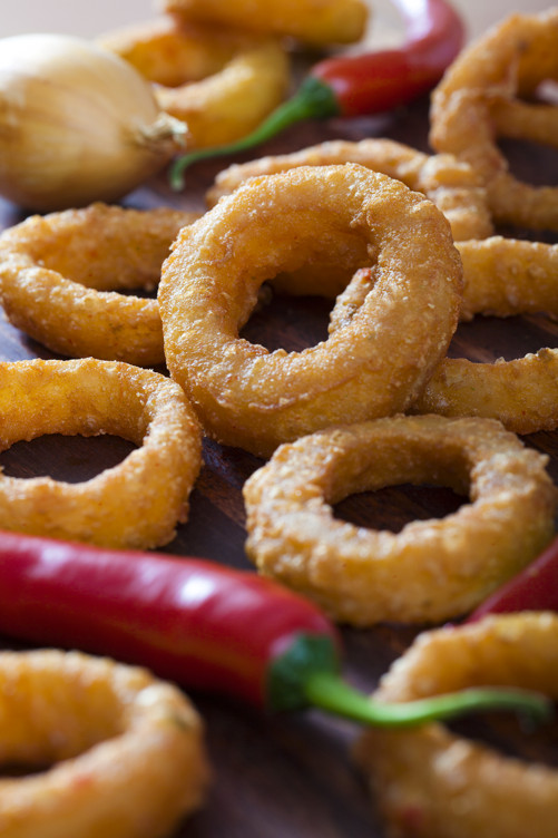 HOT SPICY -LØKRINGER 1.000G