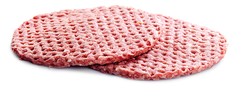 HAMBURGER STANDARD RAW 160G   4,96KG