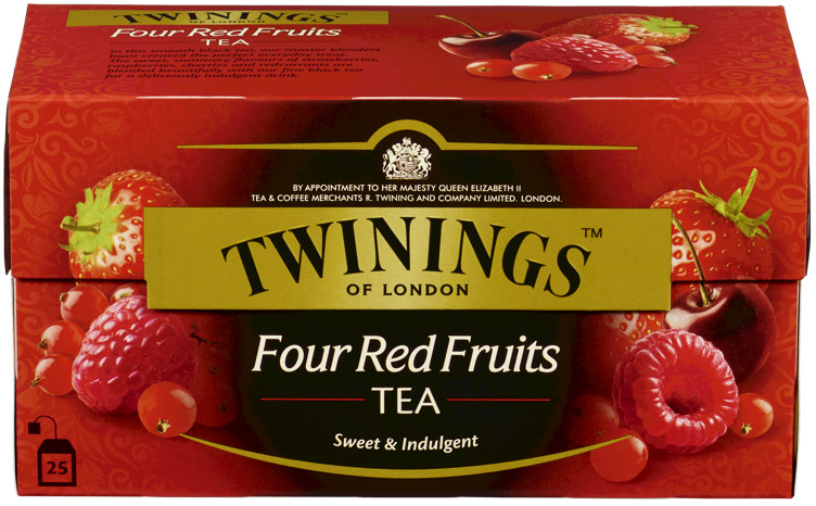 TWININGS FIRE RØDE FRUKTER TE 12X25BG