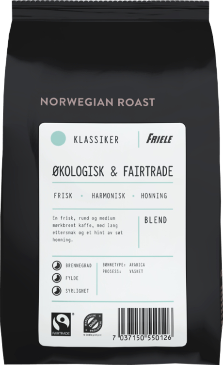 ØKOLOG&FAIRTRADE HEL 500G