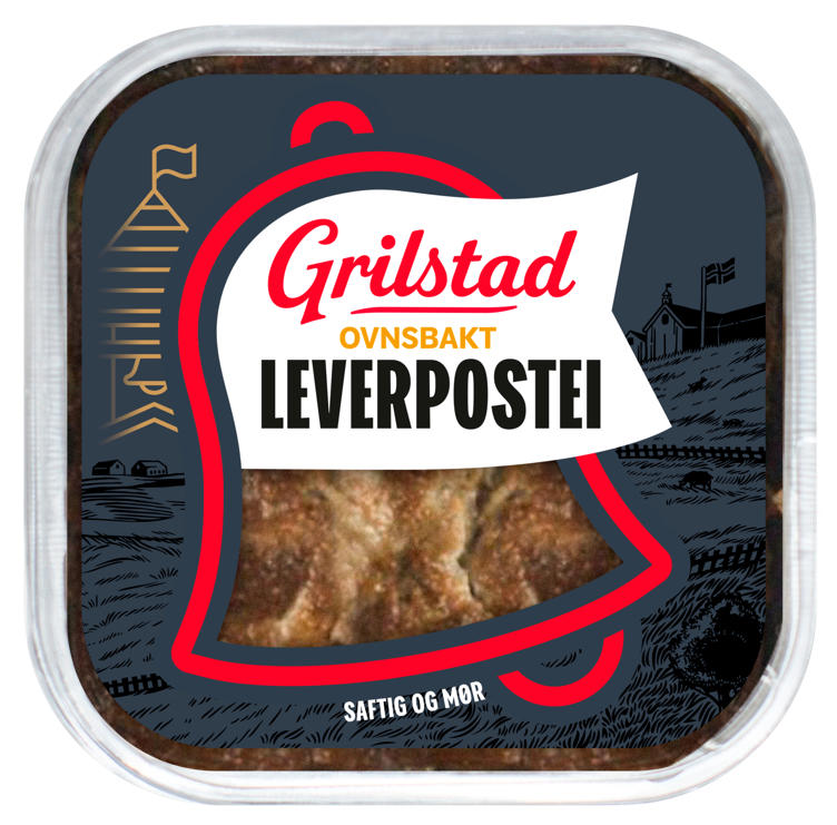 LEVERPOSTEI GROV 185G