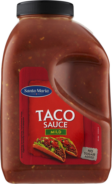 TACO SAUCE MILD 3,7KG