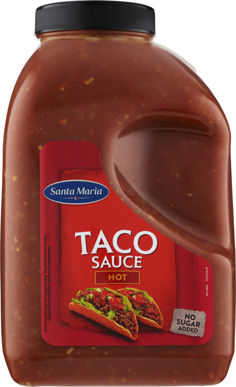 TACO SAUCE HOT 3,7KG