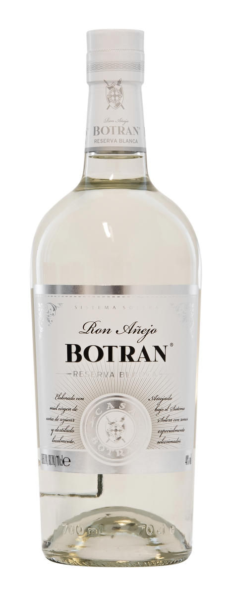 RON AÑEJO BOTRAN RESERVA BLANCO 40% 70CL