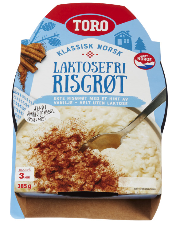 RICE PORRIDGE, LACTOSE-FREE   385G