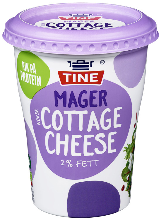MAGER COTTAGE CHEESE 400G TINE