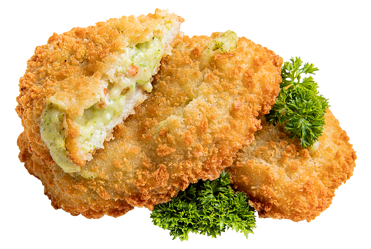 PLAICE, FILLED WITH CHEESE AND BROCCOLI, 150G    5KG