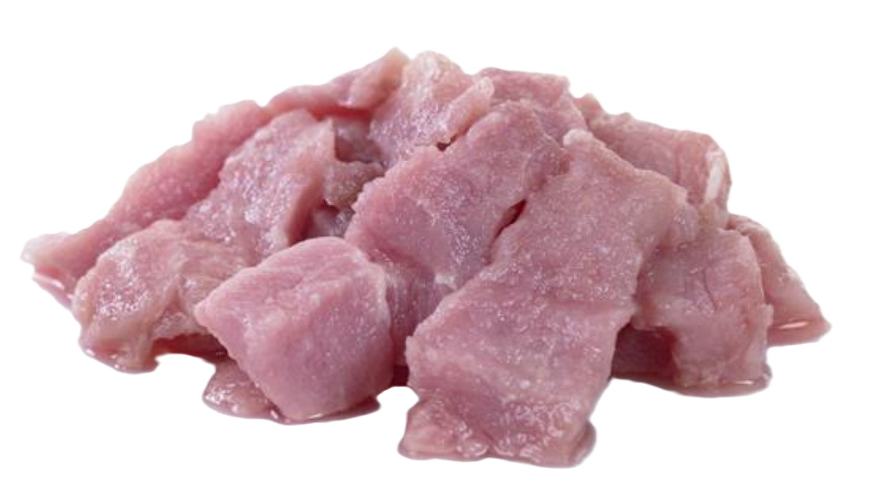 PORK STRIPS, APPROX. 8X60X8MM 4XAPPR.2KG   KG
