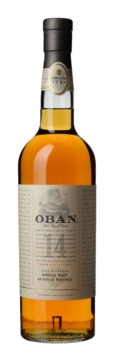 OBAN SINGLE MALT 14 Y.O.  43%  70CL