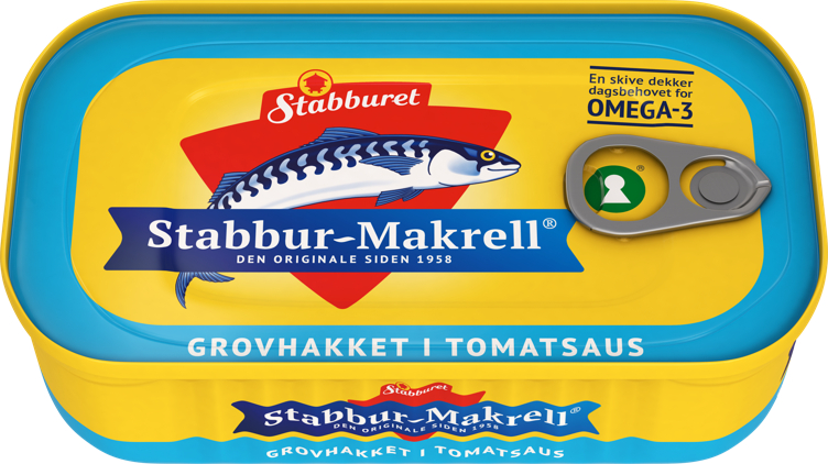 STABBUR-MAKRELL HAKKET FILET 110G