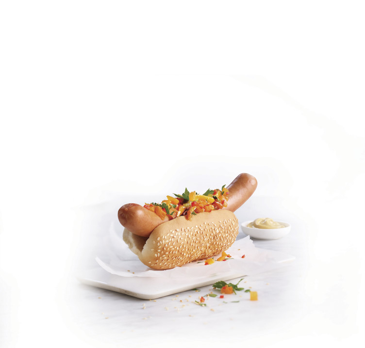 SAUSAGE BREAD CHICAGO  80X57G