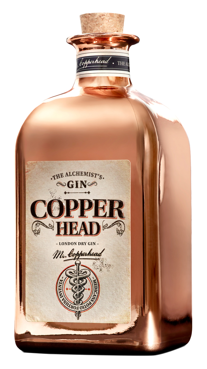 COPPERHEAD GIN   40%   50CL