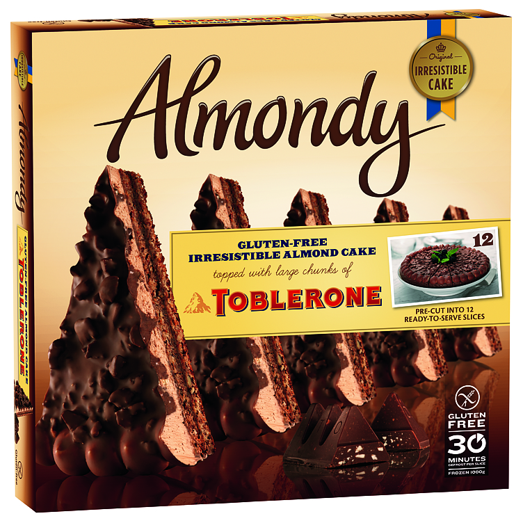 ALMOND CAKE TOBLERONE  1KG