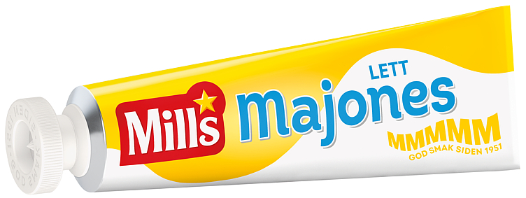 MILLS LIGHT MAYONNAISE TUBE  170GRM