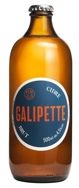 GALIPETTE CIDRE BRUT 4,5% 24X33CL