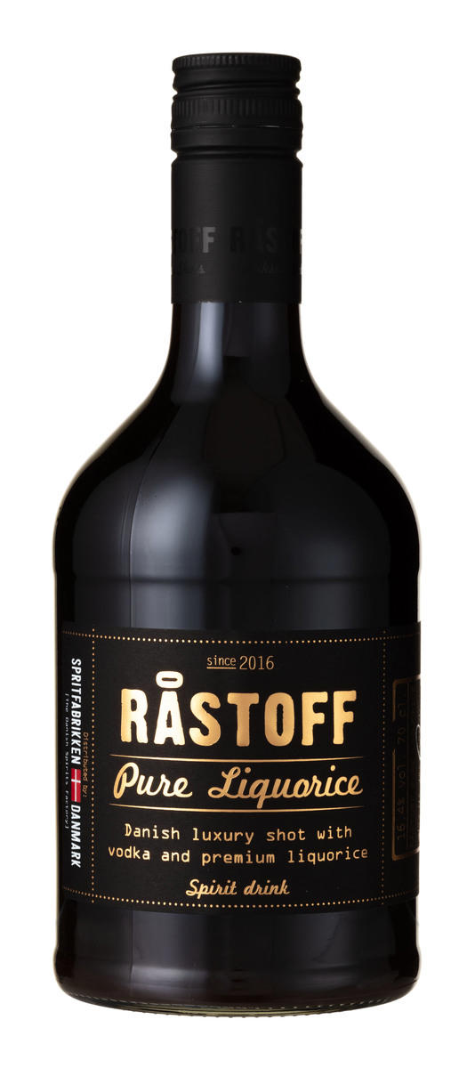 RÅSTOFF REN LAKRIDS 16,4% 70CL