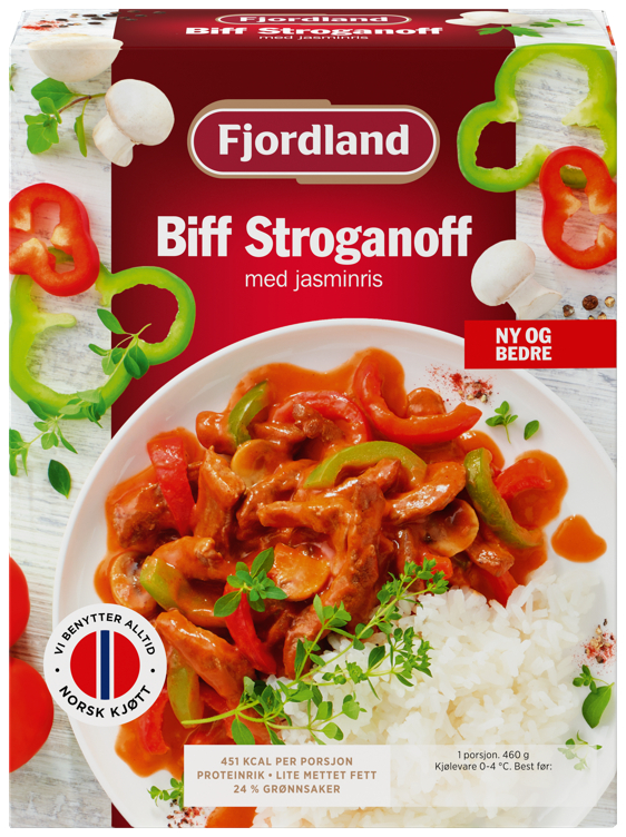 BIFF STROGANOFF 460G FJORDLAND
