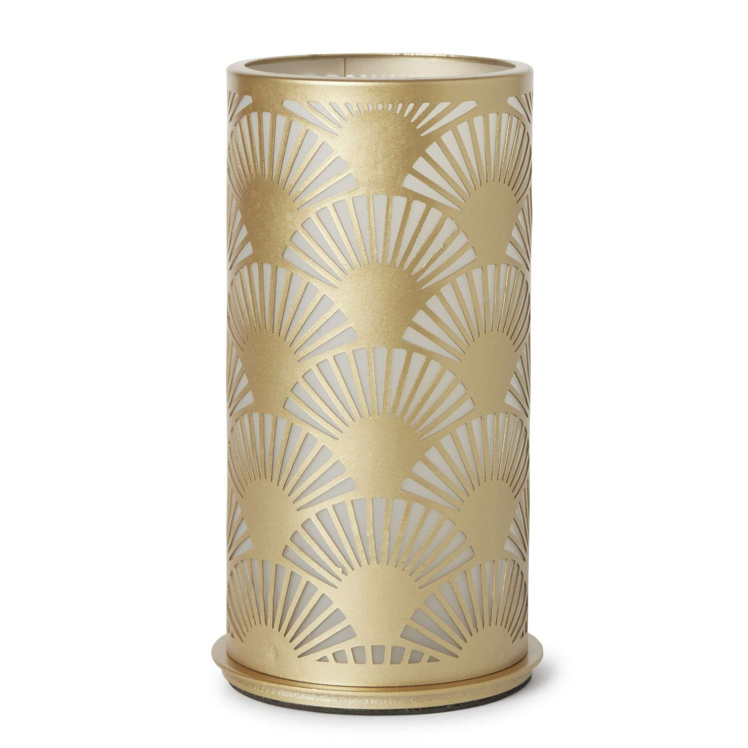 LYSHOLDER METALL 140X75 PEACOCK/GOLD