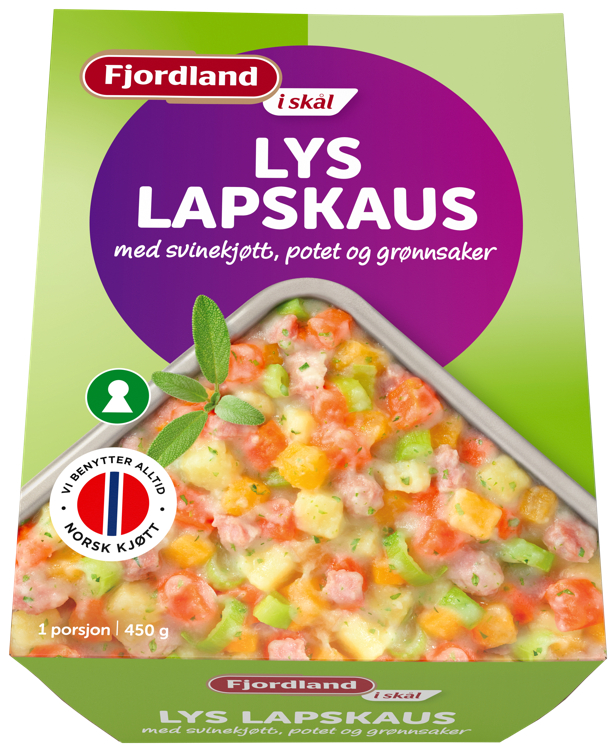 FJORDLAND LYS LAPSKAUS I SKÅL 450G