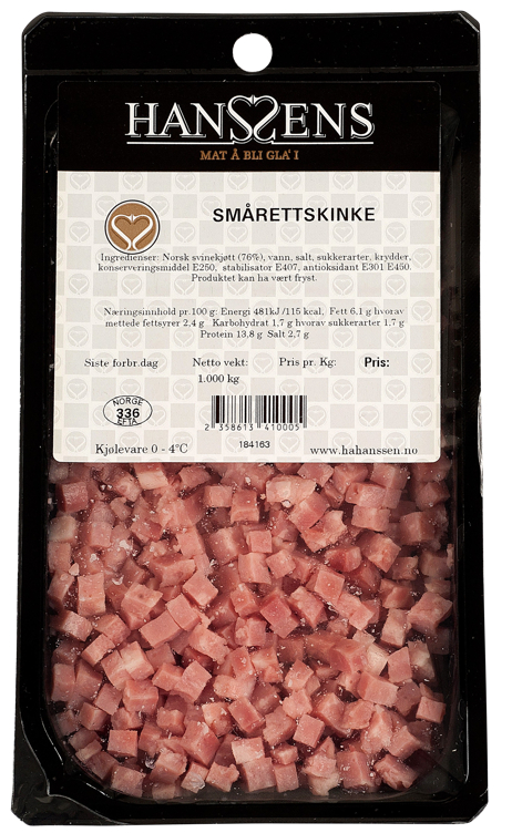 SMÅRETTSKINKE TERNET PK HANSSENS