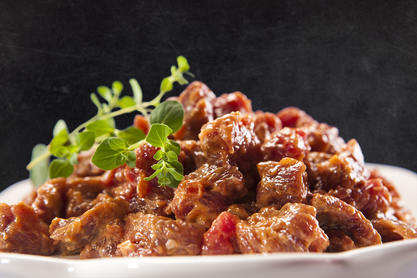 BEEF CHOPPED MARINATED HALAL  KG