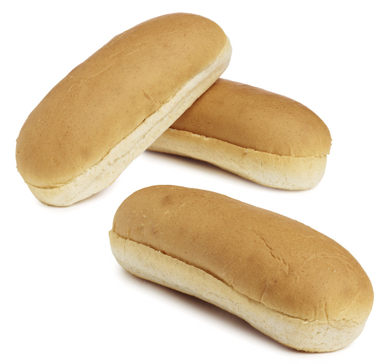 HOT DOG ROLLS 12X45G