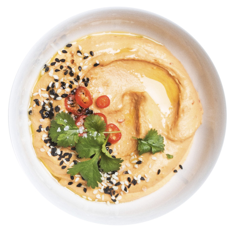 HUMMUS HARISSA (HOT/SPICY) 2,5KG SLÅTTO