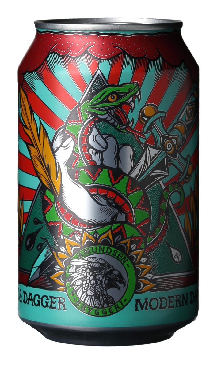 AMUNDSEN INK & DAGGER MODERN DAY IPA 6,5% 24X33CL