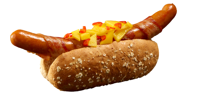 CHEESE AND CHILLI HOT DOG 72X111G