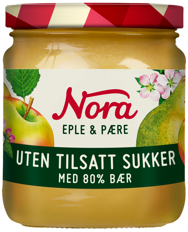 APPLE & PEAR JAM W/O ADDED SUGAR   285G