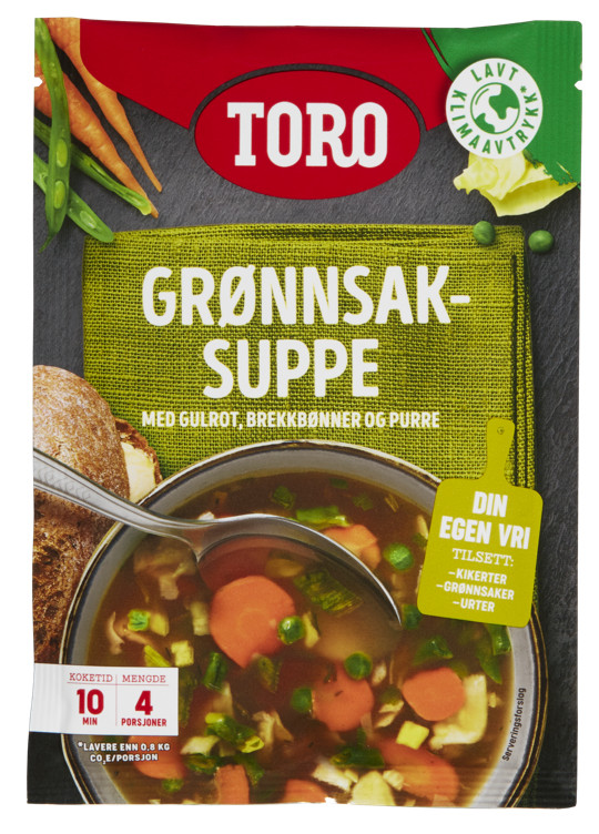 VEGETABLE SOUP BAG 500ML   47G