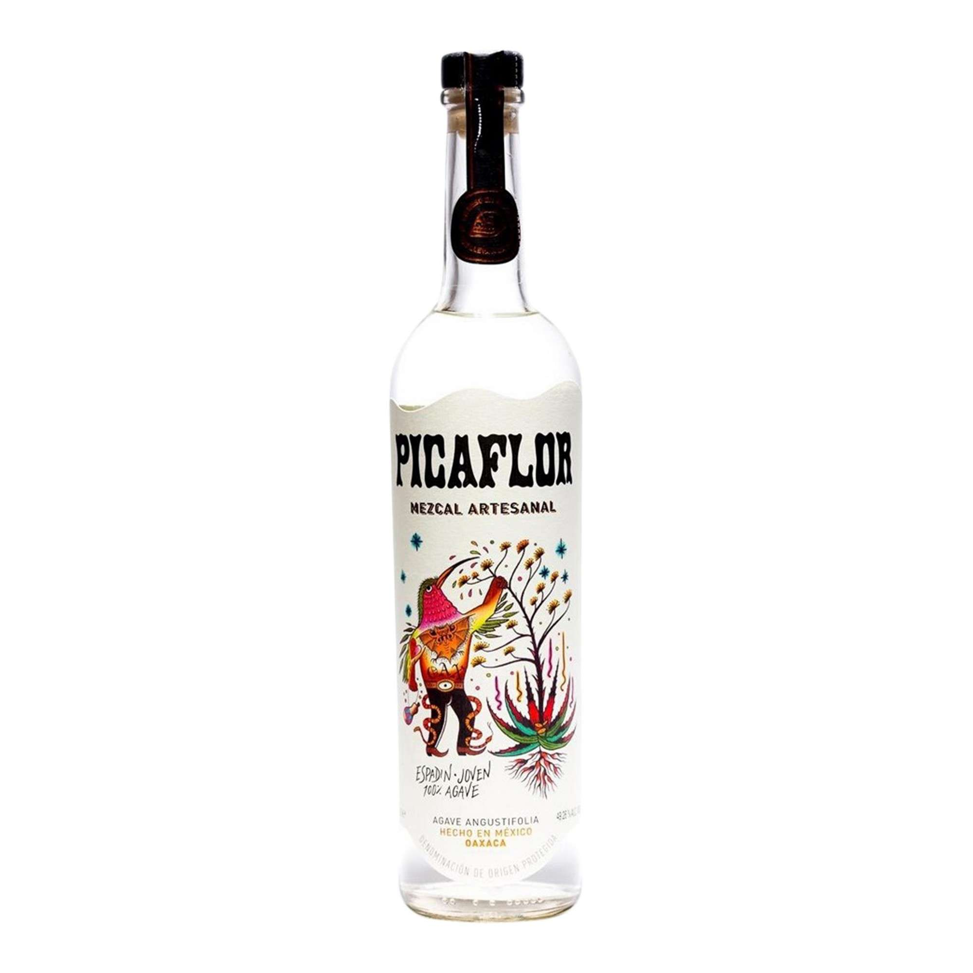 PICAFLOR MEZCAL ARTESANAL  43% AGAVE 70CL