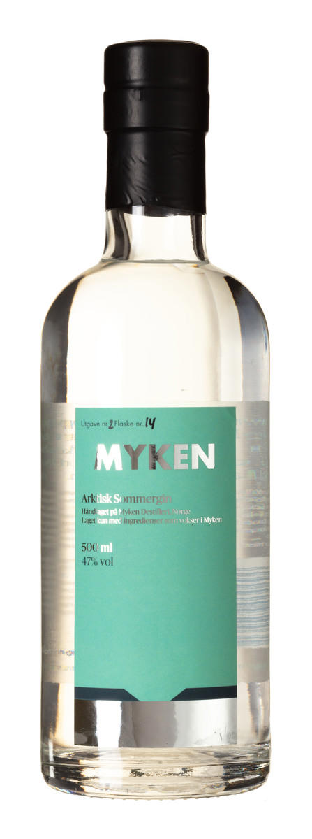 MYKEN ARCTIC SUMMER GIN   47%   50CL