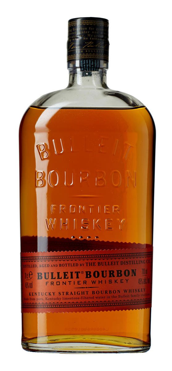 BULLEIT KENTUCKY STRAIGHT BOURBON   45%   70CL