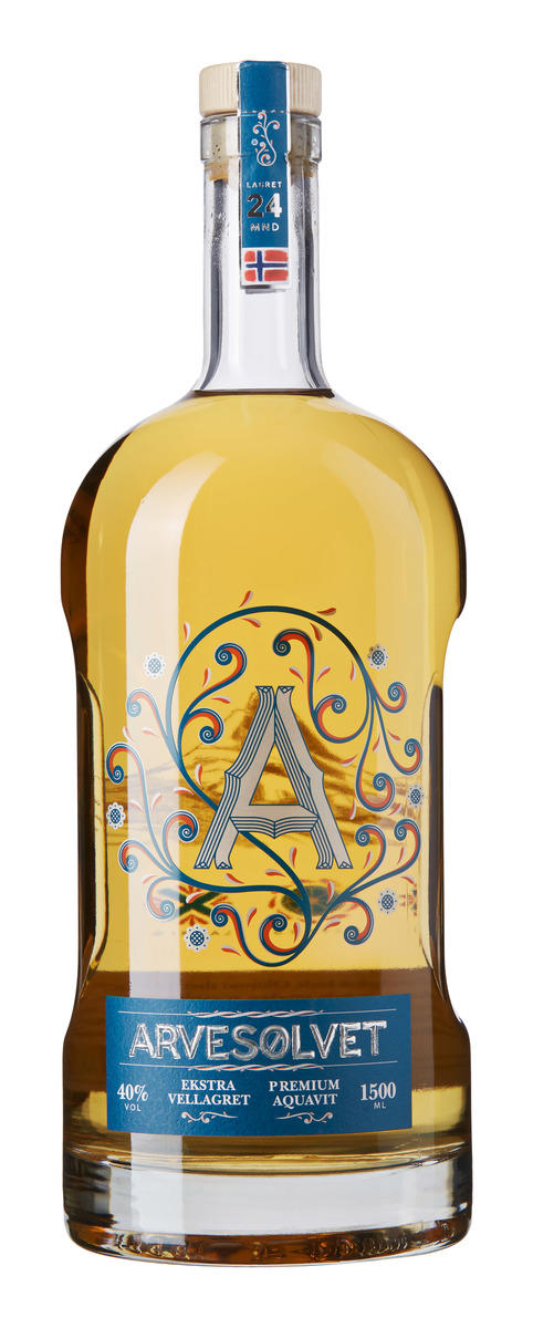 ARVESØLVET AKEVITT 40% 1,5L
