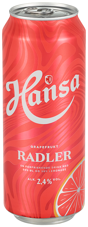 HANSA RADLER GRAPEFRUKT 0.50L BX