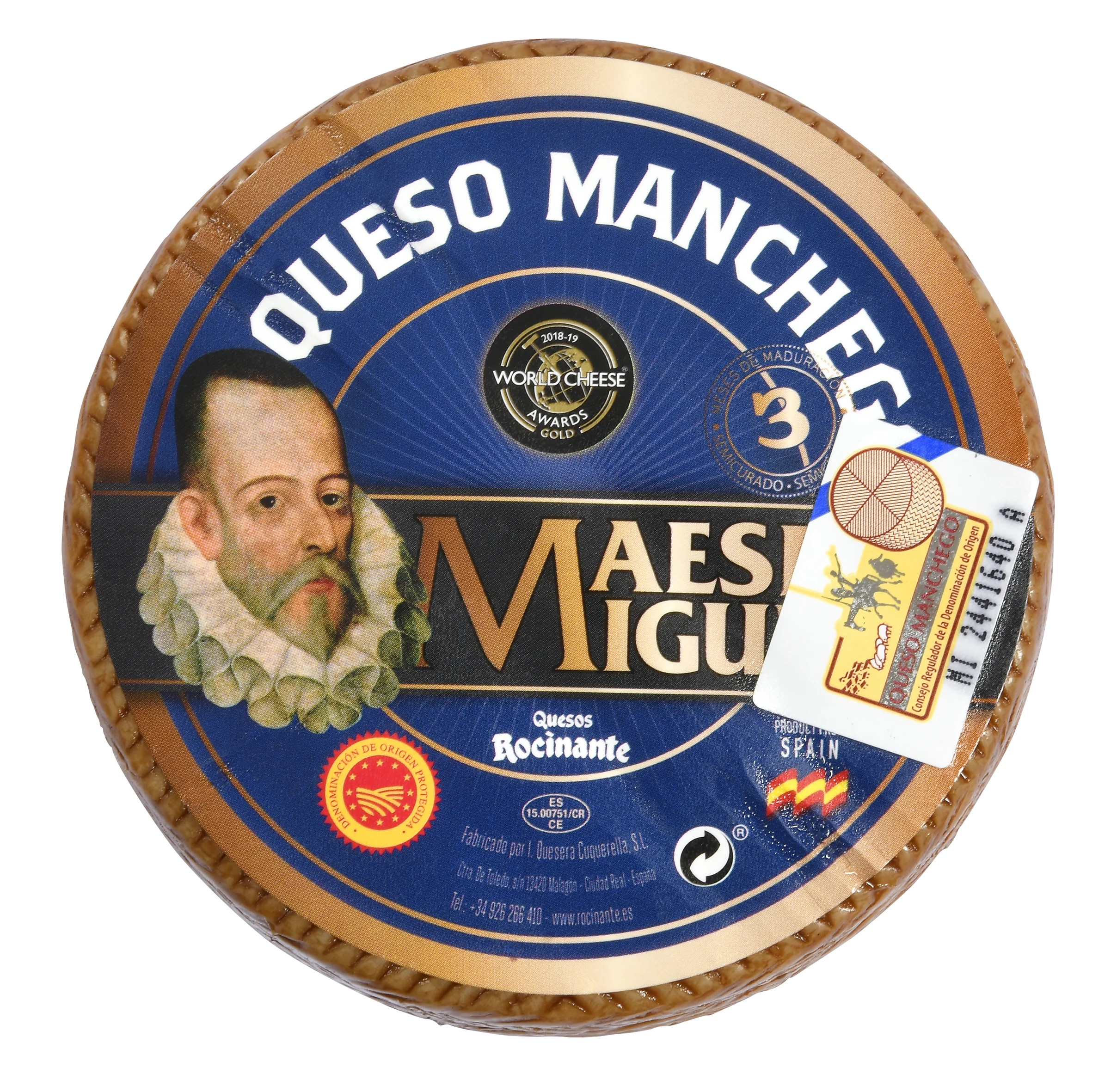 MANCHEGO MINI 3MONTH QUESERA 8XAPPR500G   KG