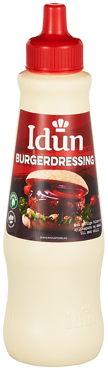 IDUN VEGAN BURGERDRESSING 6X815G