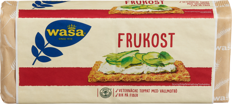 CRISPBREAD WASA BR.FAST 480G